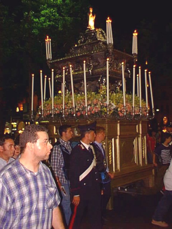 Rosalia celebration, patron saint of Palermo